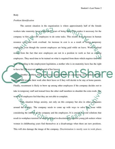 Employee Relations with the Company