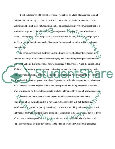 Cultural Diversity and The Thing Around Your Neck