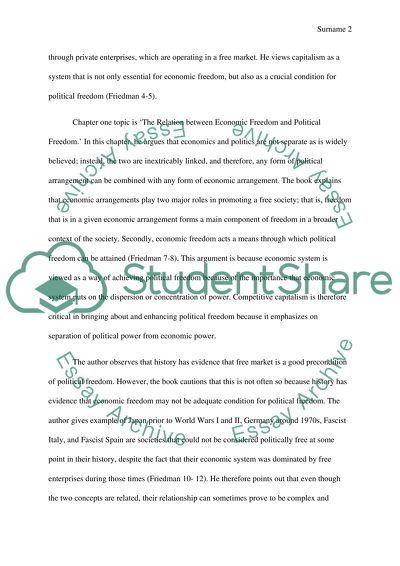 Capitalism and Freedom - book review