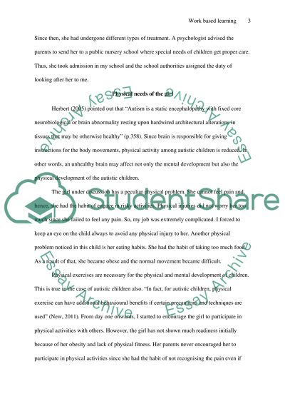 Work based learning 2