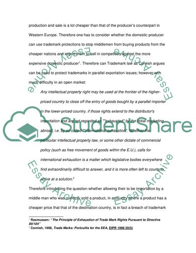 Trademark Act in the UK