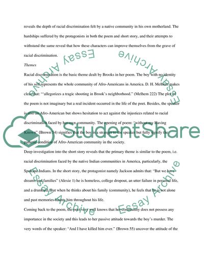 Racial Discrimination among Poets