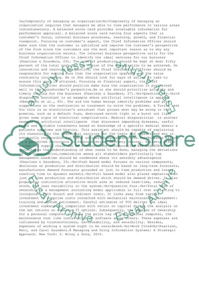 Complexity of managing an organization