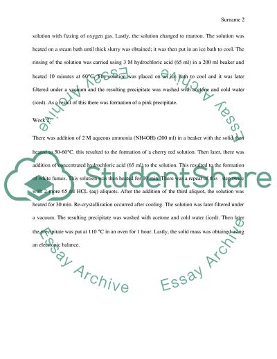 The Spectrochemical Series