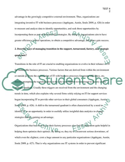 IT Development And Strategy