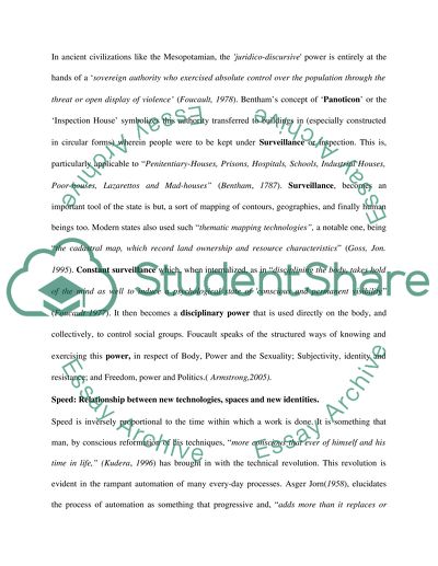 The Concepts and, Myths of the Modern World