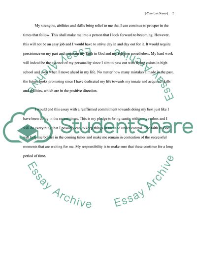 Learning from the past; explain bad grades in high school