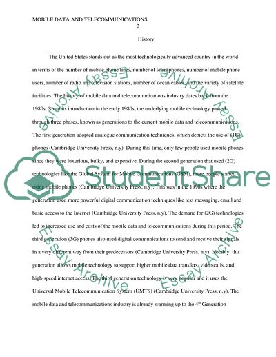 Mobile Data and Telecommunications