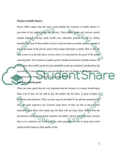 Private and Public Finance for Property