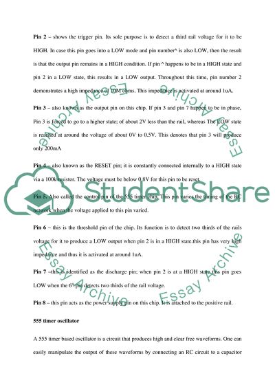 Design, Implement, and Test a Timer: Prototype Product