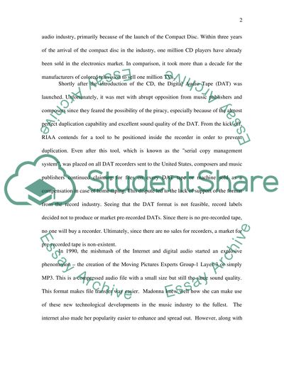 Madonnas Voyage to the iWorld