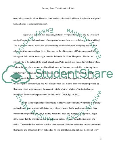 Compare and Contrast Hegel, Marx, List and Benedict Anderson