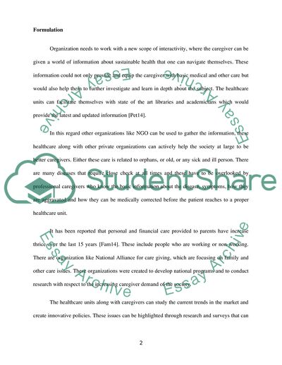 The Impact of Healthcare Reform on Family Caregivers