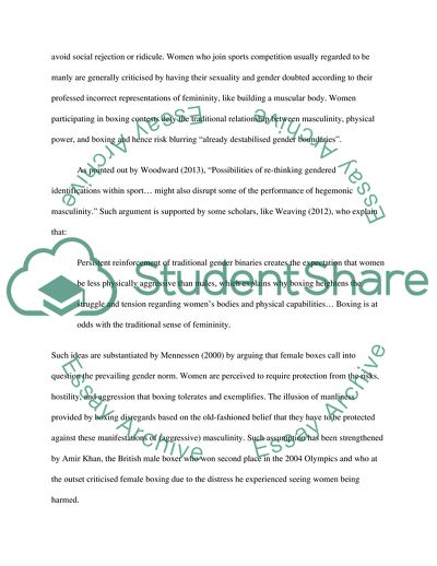 Re-Thinking Gendered Identifications within the Classroom Games and Sport