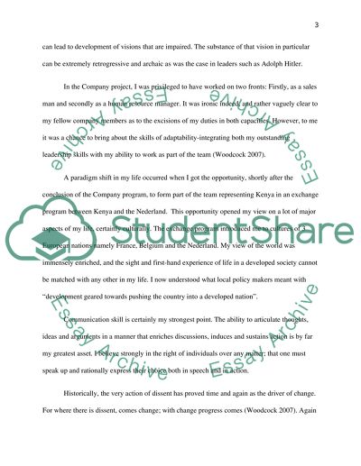 Personal Leadership and Communication Skills