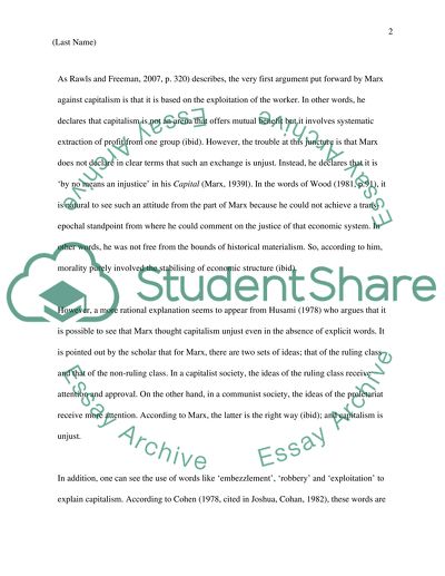 Is Marx a moral philosopher