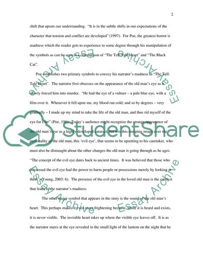 YOU PICK ONE, SOMETHING COMPARING/CONTRASTING TWO OF EDGER ALLEN POES WORKS