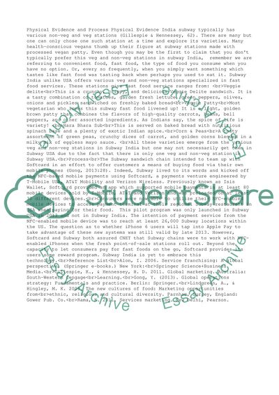 Physical Evidence and Process