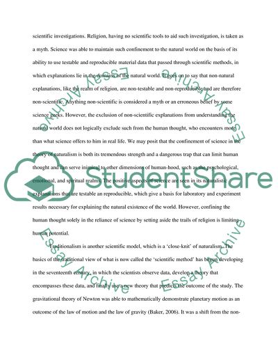 Features of Scientific Models and Religious Myths