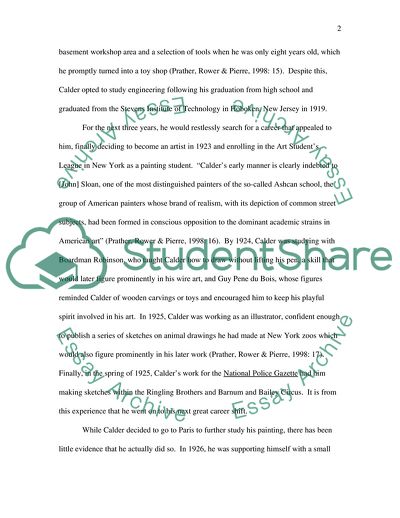 Alexander Calder and the Mobiles