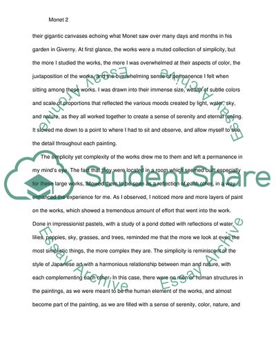 Claude Monet Water Lilies