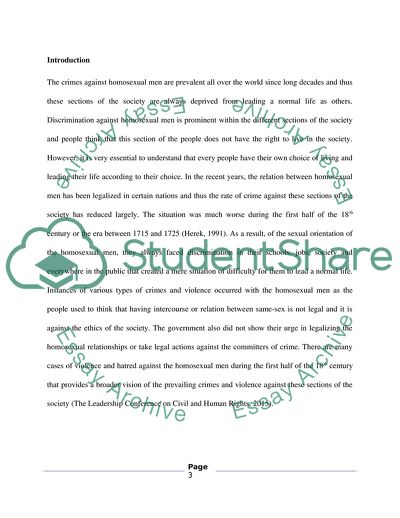 What Were the Different Types of Crimes against Homosexual Men Between 1715 and 1725