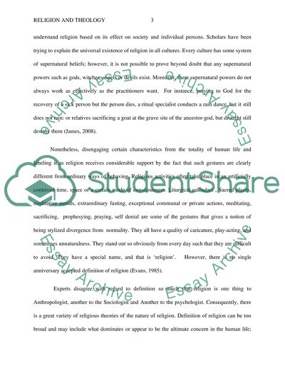 Why Do Religions Exist