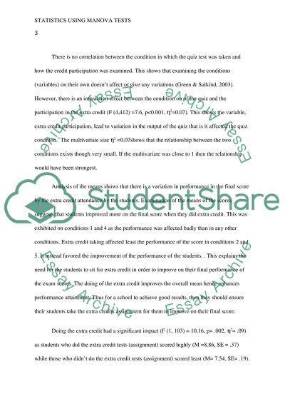 Statistics Assignment Week 6