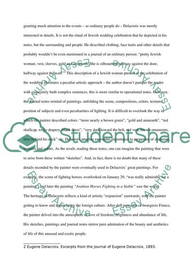 Delacroix in North Africa