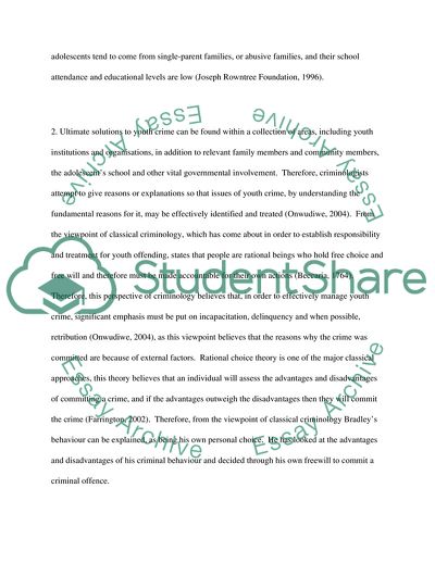 Youth Aggression and Violence: A Psychological Approach