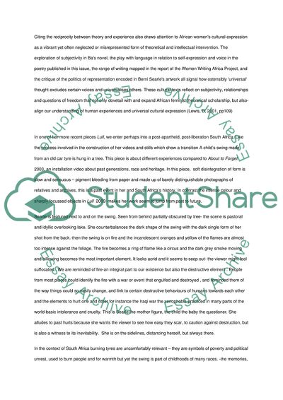 The Poetry of Berni Searle