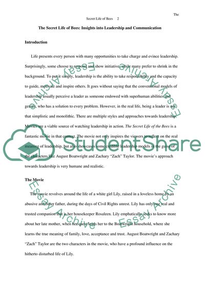 The Secret Life of the Bees Movie: the Real-Life Leadership Skills of Interdependence