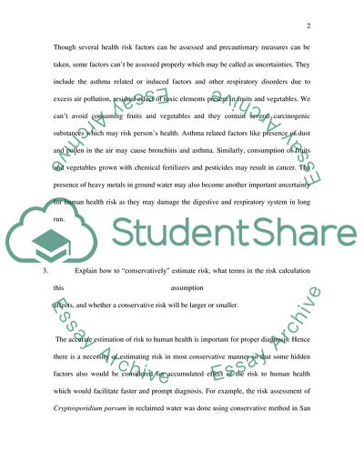 Applicability of the USEPA Risk of Death Model