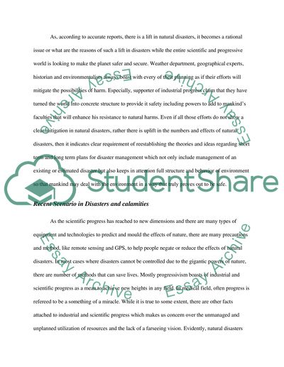 Ensuring Disaster Risk Reduction and Development is Sustainable in the Future