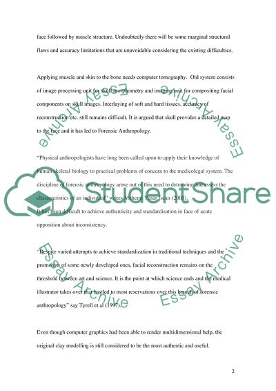 Forensic Facial Reconstruction
