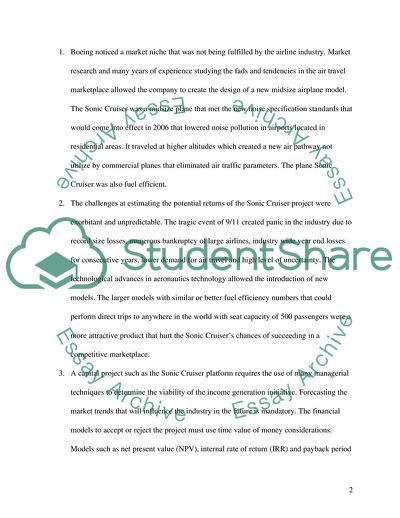 The Sonic Cruiser Project