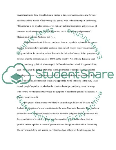 The Governing System