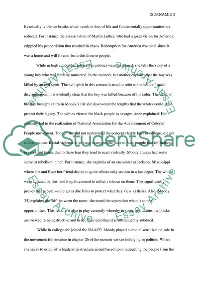 Breaking loose from the Bondage of Racial Discrimination Slavery