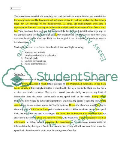 The Black Box in the Plains