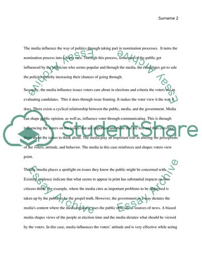 An Array of Issues Pertaining Political World