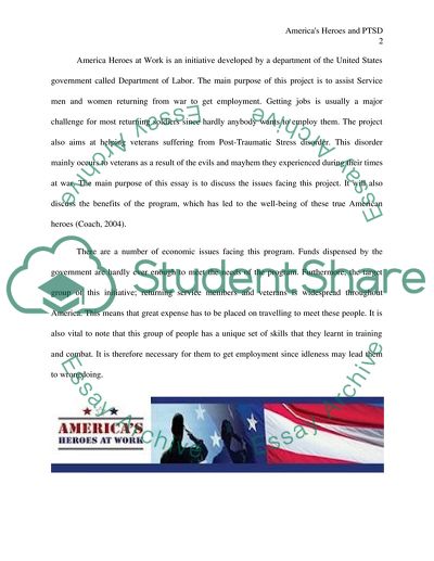 Americas Heros and PTSD