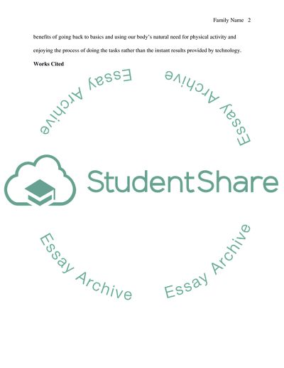 Technology, Movement and Sound