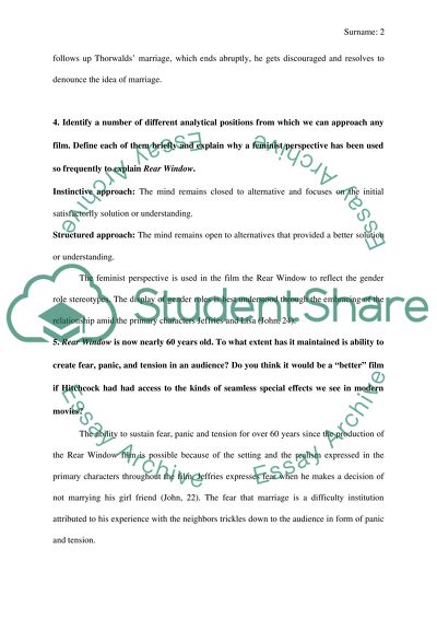 Director of a Film Mirrors His Personal Creative Vision