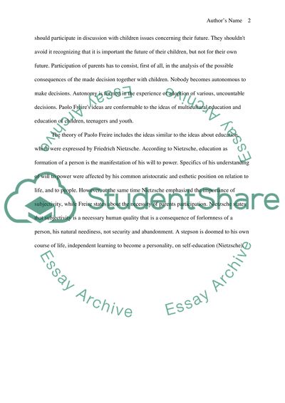 Paolo Freire and Nietzsche