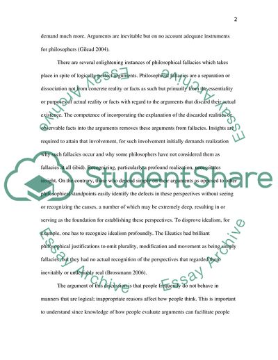 Critical Thinking in Ethics: A Review of Philosophical Fallacies