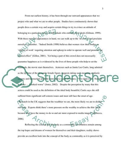 The Body as Commodity