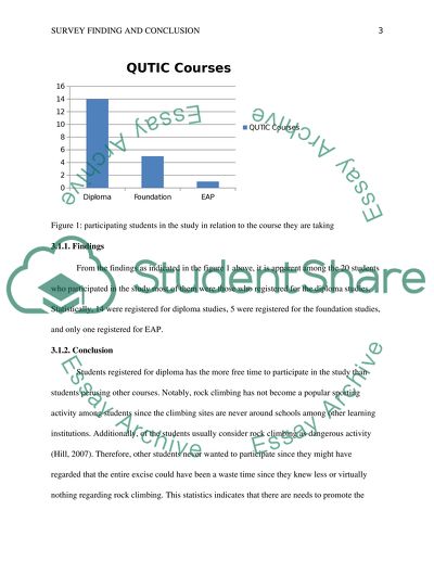 Findings and Conclusions