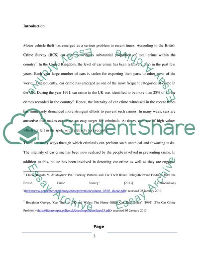 Car Crime in London; Selling Car Parts and Exporting Overseas