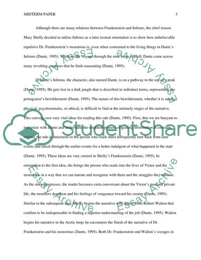 Frankenstein versus Dantes Inferno