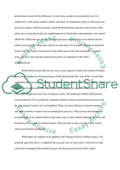 Design of Post-Industrialized Cities